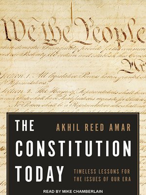 cover image of The Constitution Today